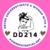 Woman Veteran Sticker 3"x3"